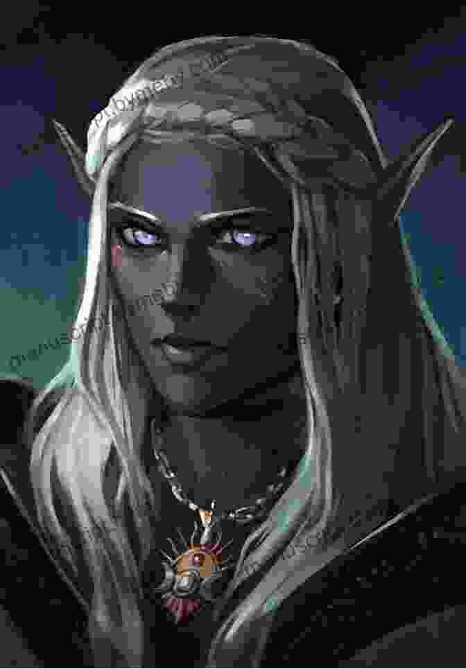 A Dark Elf With Long White Hair And Purple Eyes Stands In A Forest, Holding A Scimitar The Legacy (The Legend Of Drizzt 7)