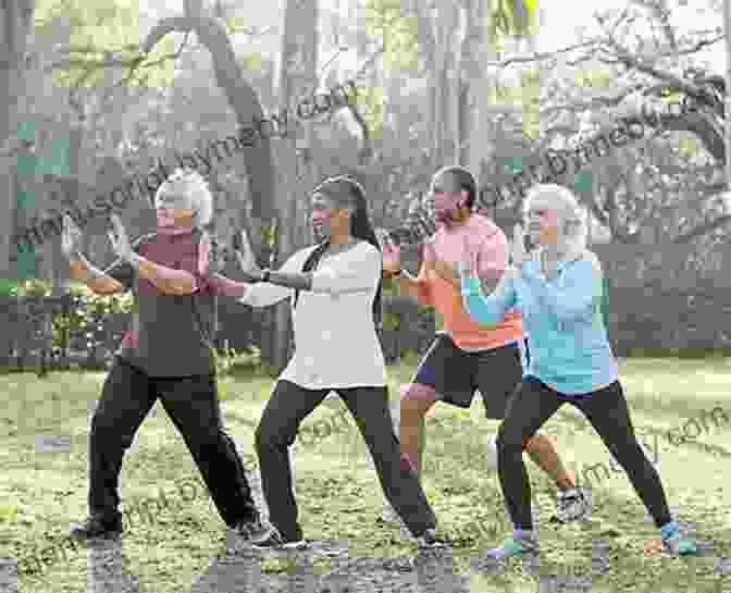 A Group Of Elderly Chinese Women Practicing Tai Chi In A Park Healthy Longevity In China: Demographic Socioeconomic And Psychological Dimensions (The Springer On Demographic Methods And Population Analysis 20)