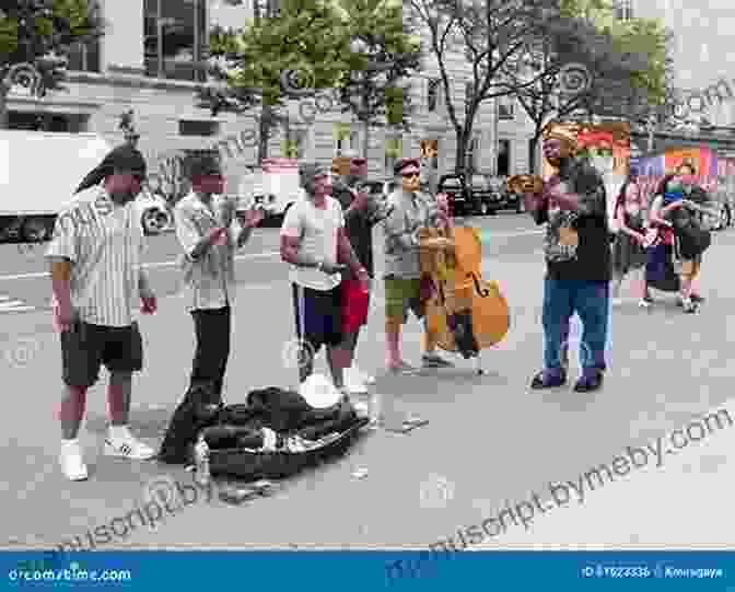 A Group Of People Playing Music On A Street Corner. Sing For Your Life: A Story Of Race Music And Family