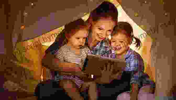 A Heartwarming Image Of A Family Gathered For A Bedtime Story Great Bed Time Stories For Kids: A Collection Of Beautiful Children Stories List (Beautiful Night 4)