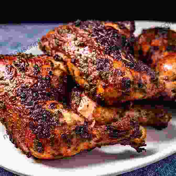 A Mouthwatering Image Of Succulent Jerk Chicken, A Spicy Jamaican Delicacy Recipes From The Boathouse Restaurant Castara Tobago: Caribbean Cooking Made Easy