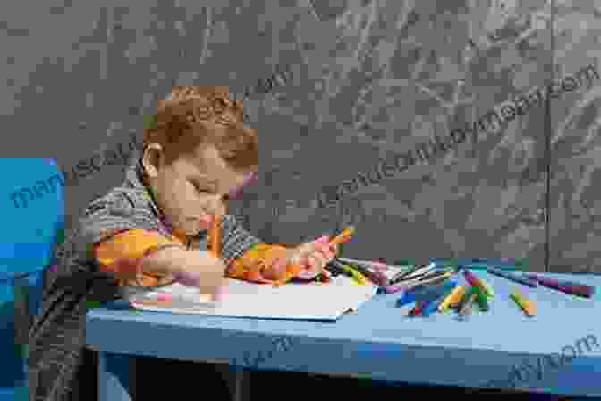 A Photo Of An Artist In The Process Of Drawing A Child, Capturing The Joy And Inspiration Secrets To Drawing Realistic Children