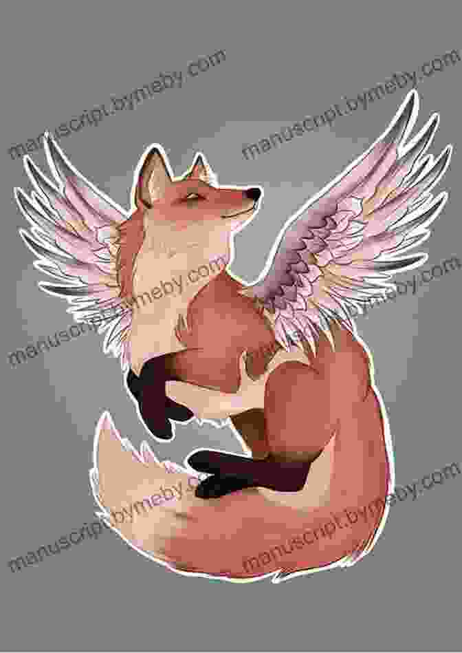 A Whimsical Fantasy Fox With Vibrant Fur, Ethereal Wings, And A Playful Spirit. Drawing Furries: Learn How To Draw Creative Characters Anthropomorphic Animals Fantasy Fursonas And More (How To Draw Books)