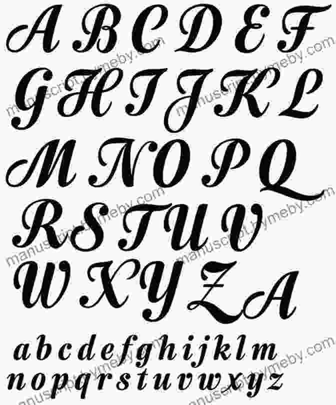 Bold Script Alphabets Book Cover Featuring A Collection Of Bold Script Fonts Bold Script Alphabets: 100 Complete Fonts (Lettering Calligraphy Typography)