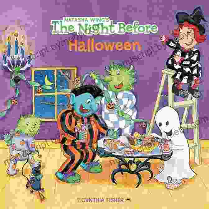 Book Cover Of The Night Before Halloween By Natasha Wing The Night Before Halloween Natasha Wing