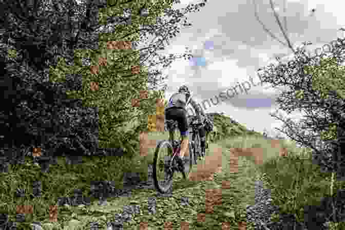 Cyclist Ascending A Steep Hill On A Mountain Bike Get Fast : A Complete Guide To Gaining Speed Wherever You Ride (Bicycling)