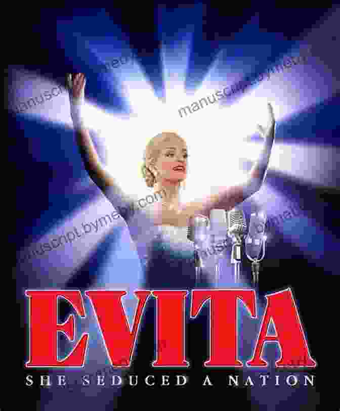 Evita Broadway Musical Poster Featuring A Portrait Of Eva Perón The Complete Of 1970s Broadway Musicals