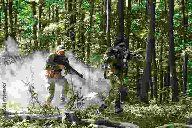 Soldiers Conducting A Covert Operation In Dense Vegetation. U S Army Reconnaissance And Surveillance Handbook (US Army Survival)