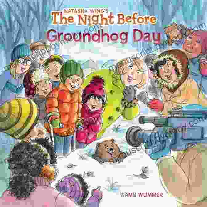 The Night Before Groundhog Day Book Cover The Night Before Groundhog Day