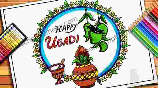 Ugadi For Kids Easy To Read Book Cover A Colorful And Engaging Cover Featuring Images Of Ugadi Celebrations Ugadi For Kids Easy To Read