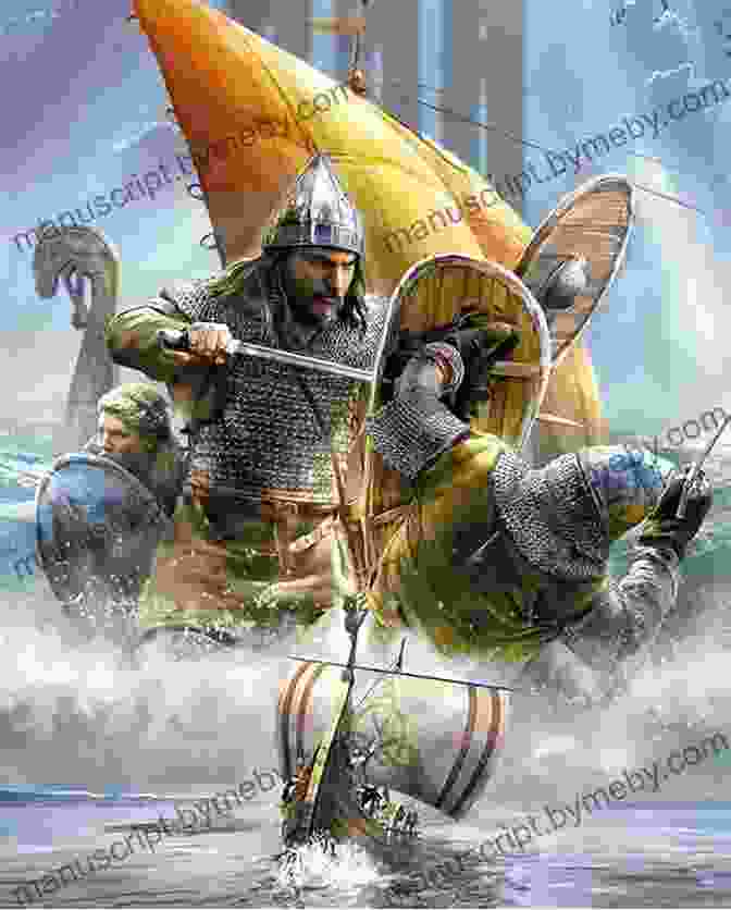 Vikings Clashing In A Fierce Battle Hammer Of The Gods (The Viking Saga 4)