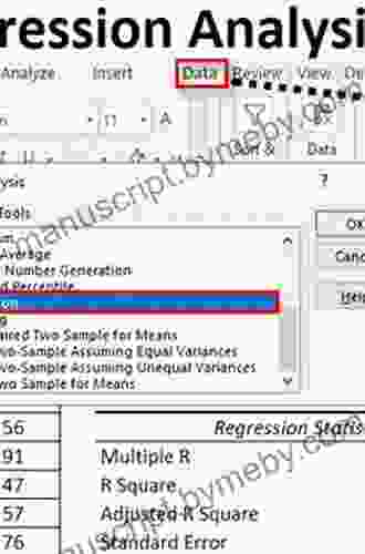 Regression Analysis Microsoft Excel